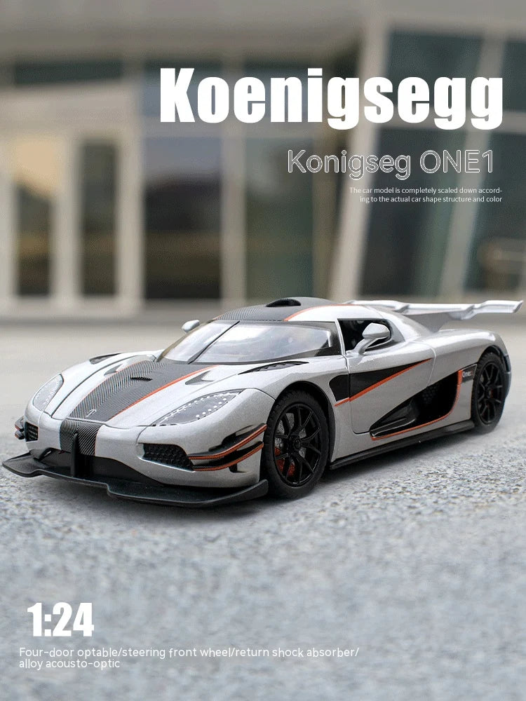1:24 Alloy Super Muscle Car Model - view 6