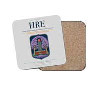 Thumbnail for Robert Gabriel Mugabe International Airport (HRE) design on light gray 1 piece coaster