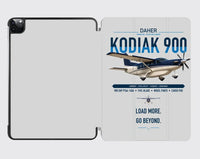 Thumbnail for Daher Kodiak 900 design on light gray ipad tablet case