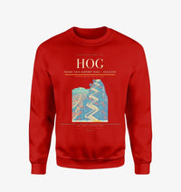 Thumbnail for Frank País Airport (HOG) design on red sweatshirt