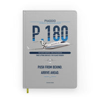 Thumbnail for Piaggio P.180 Avanti EVO design on light gray notebook