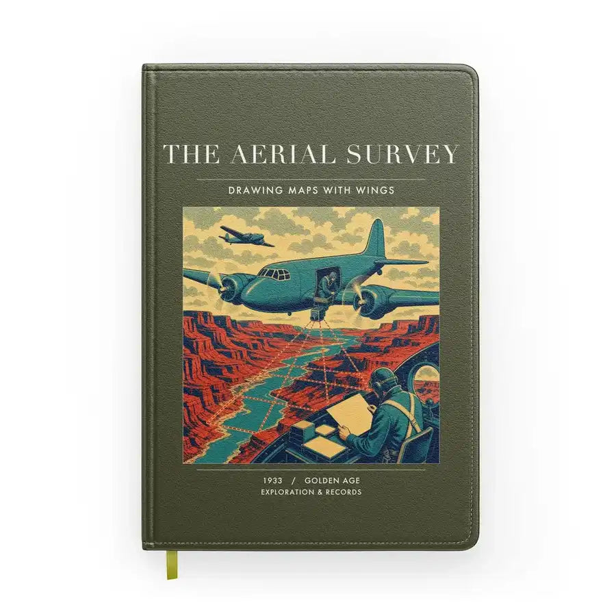 VINTAGE G4031 - The Aerial Survey - Designed Notebooks design on greenarmy