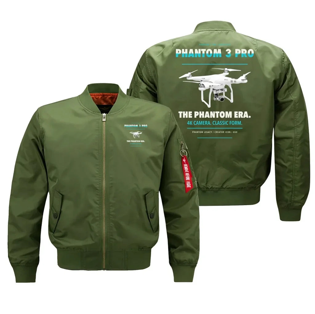 DJI Phantom 3 Professional design on green bomber