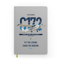 Thumbnail for Cessna 172 Skyhawk design on light gray notebook