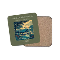 Thumbnail for The Dawn Dispersal - Designed Coasters design on green army 1-piece