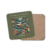 Thumbnail for The Market Day Amphibian - Designed Coasters design on green army 1-piece