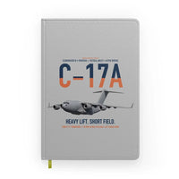 Thumbnail for C-17A Globemaster III design on light gray notebook