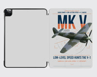 Thumbnail for Hawker Tempest Mk V design on light gray ipad tablet case