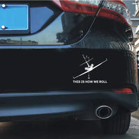 Thumbnail for This is How We Roll Car Sticker - view 6