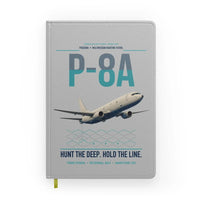 Thumbnail for P-8A Poseidon design on light gray notebook
