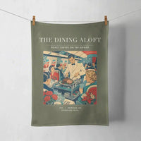 Thumbnail for VINTAGE G4217 - The Dining Aloft - Designed Towels design on greenarmy