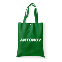 Thumbnail for Antonov & Text Tote Bag - view 6