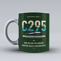 Thumbnail for C295 MPA-ASW Mug design on dark green airbus