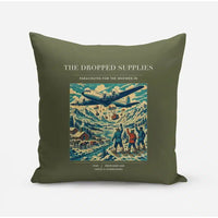 Thumbnail for VINTAGE G4234 - The Dropped Supplies - Designed Pillows design on greenarmy