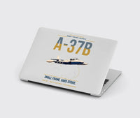 Thumbnail for A-37B Dragonfly design on light gray MacBook case