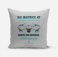 Thumbnail for DJI Matrice 4T design on light gray pillow