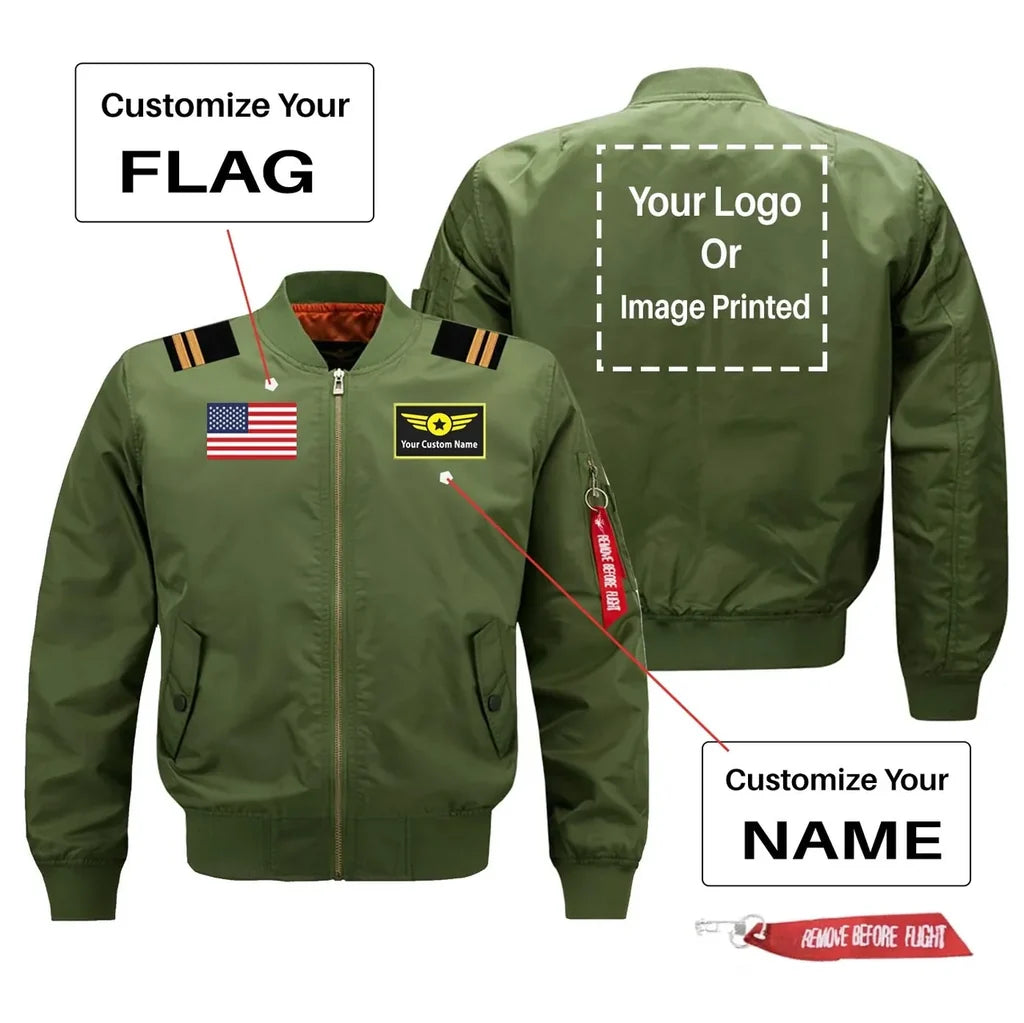 Customisable Pilot Epaulettes Jacket - view 6