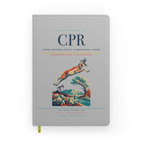 Thumbnail for Casper–Natrona County International Airport (CPR) design on light gray notebook