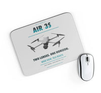 Thumbnail for DJI Air 3S design on light gray rectangle mouse pad
