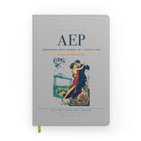 Thumbnail for Aeroparque Jorge Newbery (AEP) design on light gray notebook