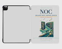 Thumbnail for Ireland West Airport Knock (NOC) design on light gray ipad tablet case