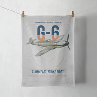 Thumbnail for Messerschmitt Bf 109G-6 design on light gray towel