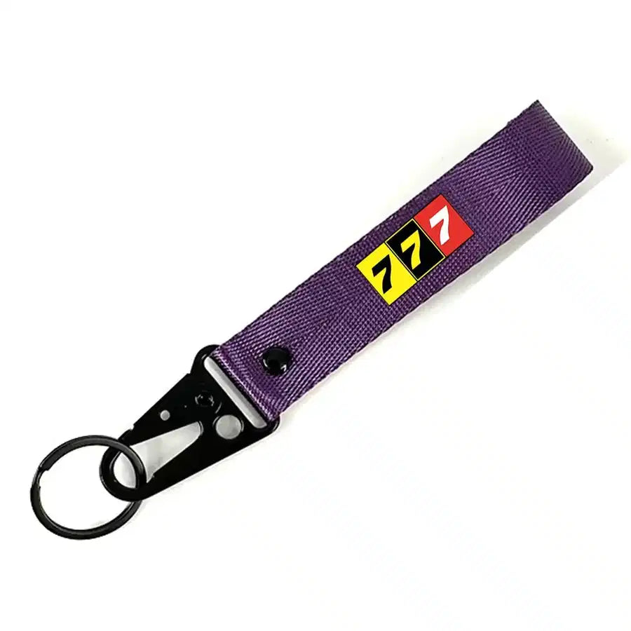 Flat Colourful 777 - Purple+NO NAME
