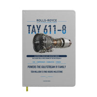 Thumbnail for TAY 611-8 design on light gray notebook