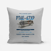 Thumbnail for PT6E-67XP design on light gray pillow