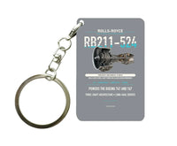 Thumbnail for RB211-524 Key Chain design on gray key chain
