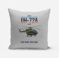 Thumbnail for Airbus UH-72A Lakota design on light gray pillow