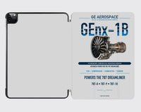Thumbnail for GEnx-1B design on light gray ipad tablet case