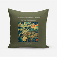Thumbnail for VINTAGE G4463 - The Noise Abatement Waltz - Designed Pillows design on greenarmy