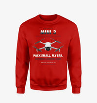 Thumbnail for DJI Mini 3 design on red sweatshirt