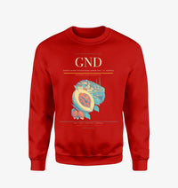 Thumbnail for Maurice Bishop International Airport (GND) design on red sweatshirt
