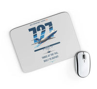 Thumbnail for Boeing 727-200 design on light gray rectangle mouse pad