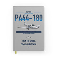 Thumbnail for Piper PA-44-180 Seminole design on light gray notebook