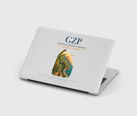 Thumbnail for Gazipasa-Alanya Airport (GZP) design on light gray MacBook case