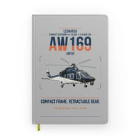 Thumbnail for Leonardo AW169 design on light gray notebook