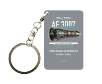Thumbnail for AE 3007 Key Chain design on gray key chain