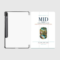 Thumbnail for Merida International Airport (MID) design on white samsung tablet tablet case