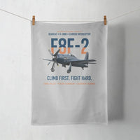 Thumbnail for F8F-2 Bearcat Climb First Fight Hard design on light gray towel