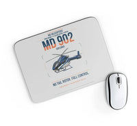 Thumbnail for MD Helicopters MD 902 Explorer design on light gray rectangle mouse pad