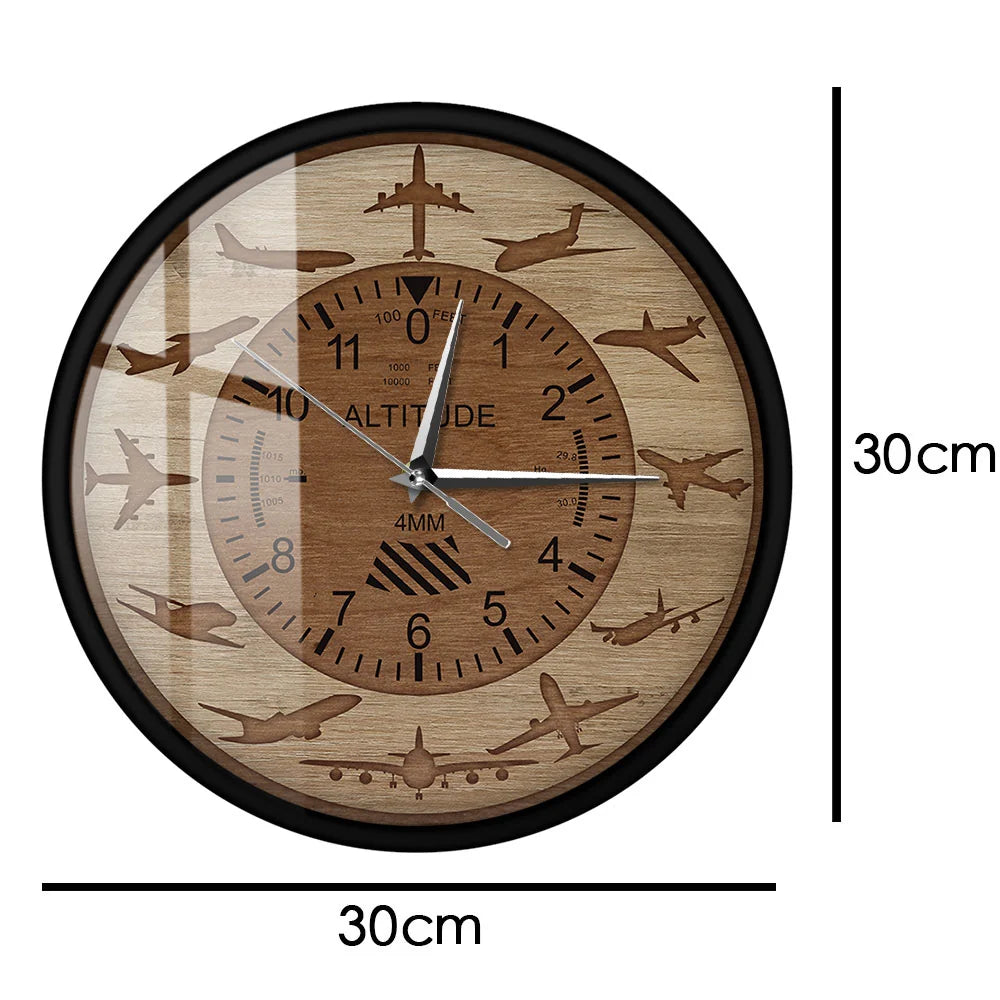 Amazing Altitude & Airplane Wall Clock - view 7