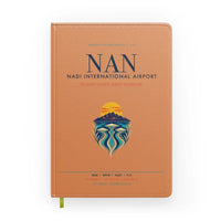 Thumbnail for Nadi International Airport (NAN) design on orange notebook