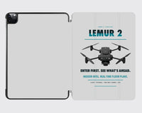 Thumbnail for BRINC LEMUR 2 design on light gray ipad tablet case