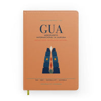 Thumbnail for Aeropuerto Internacional La Aurora (GUA) design on orange notebook