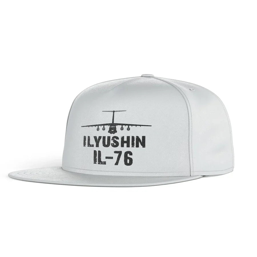 ILyushin IL-76 & Plane snapback - white