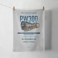 Thumbnail for PW300 design on light gray towel