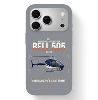 Thumbnail for Bell 505 design on gray magsafe iphone case, for iPhone 17 Pro